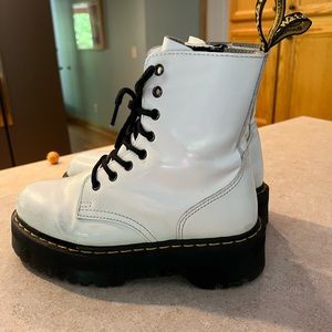 White Dr. Martens Size 7